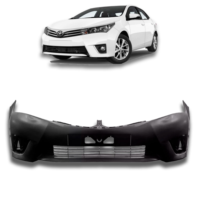 Parachoque Dianteiro Corolla 2015 A 2017 Com Grade Para Pintura(c56601)
