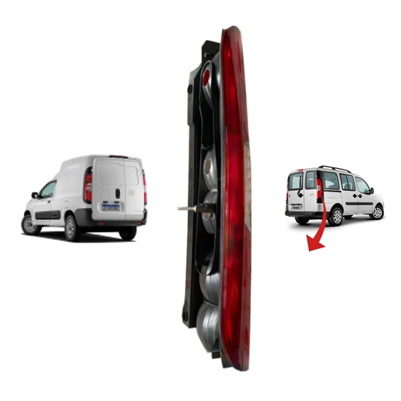 Lanterna Traseira Doblo 2009 A 2022 Fiorino 2014 A 2022 Lado Direito 5 Furos (r27536)