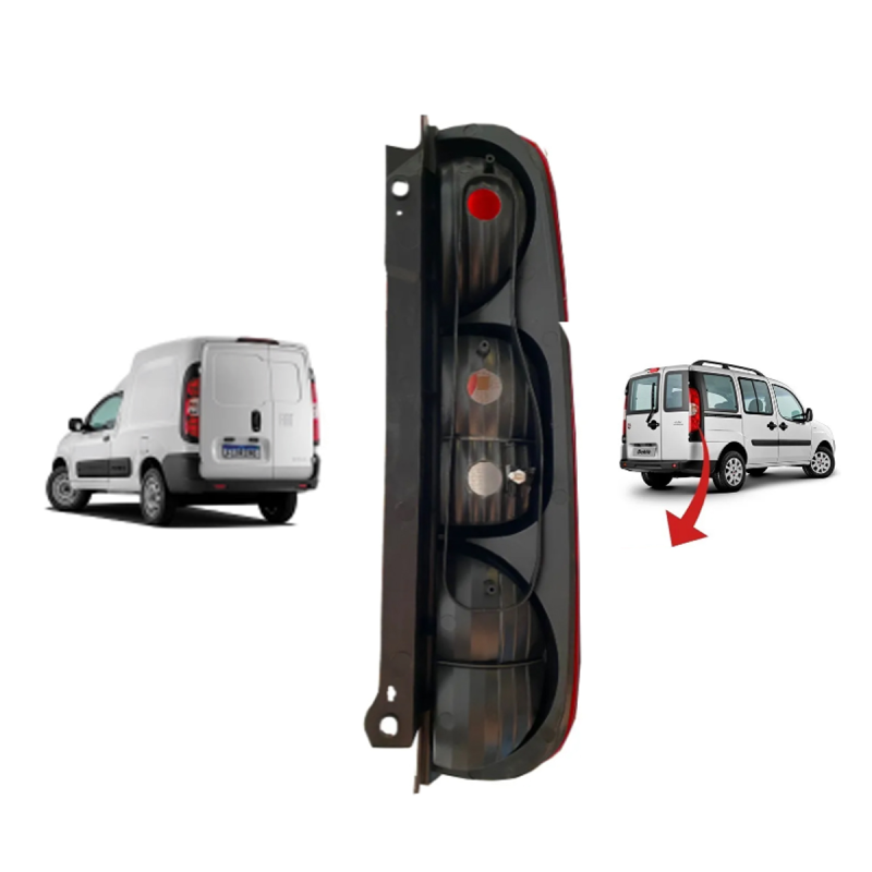 Lanterna Traseira Doblo 2009 A 2022 Fiorino 2014 A 2022 Lado Direito 5 Furos (r27536)