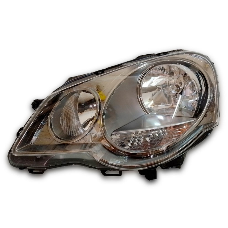 Farol Original Polo 2007 A 2014 Lado Direito Foco Duplo Fume