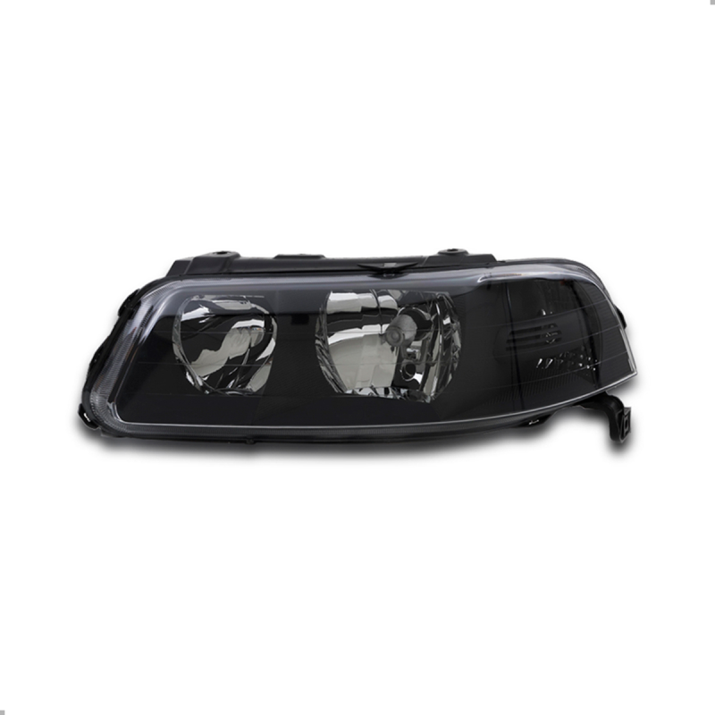 Farol Gol Parati Saveiro G3 2000 A 2005 Lado Esquerdo Foco Duplo Mascara Negra (r26087)(c32736)