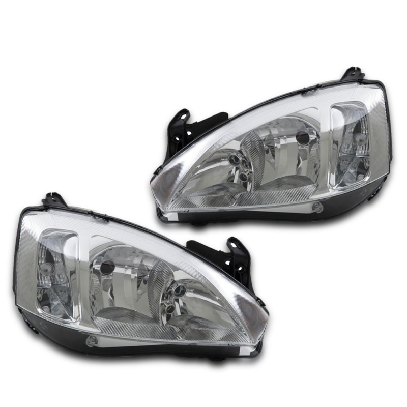 Farol Corsa Montana 2008 A 2011 Lado Esquerdo Cromado Pisca Liso Manual (c34510) (r19959)