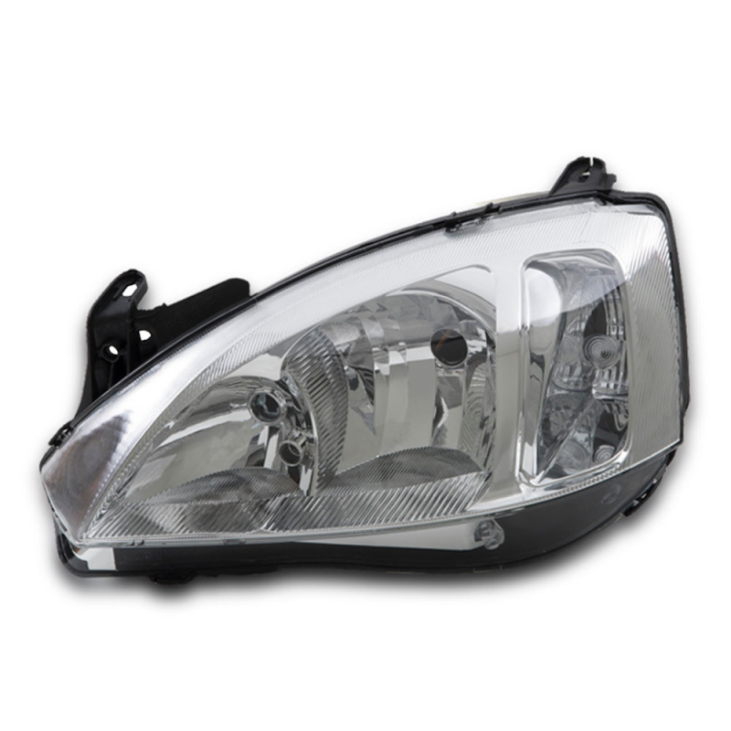 Farol Corsa Montana 2008 A 2011 Lado Esquerdo Cromado Pisca Liso Manual (c34510) (r19959)
