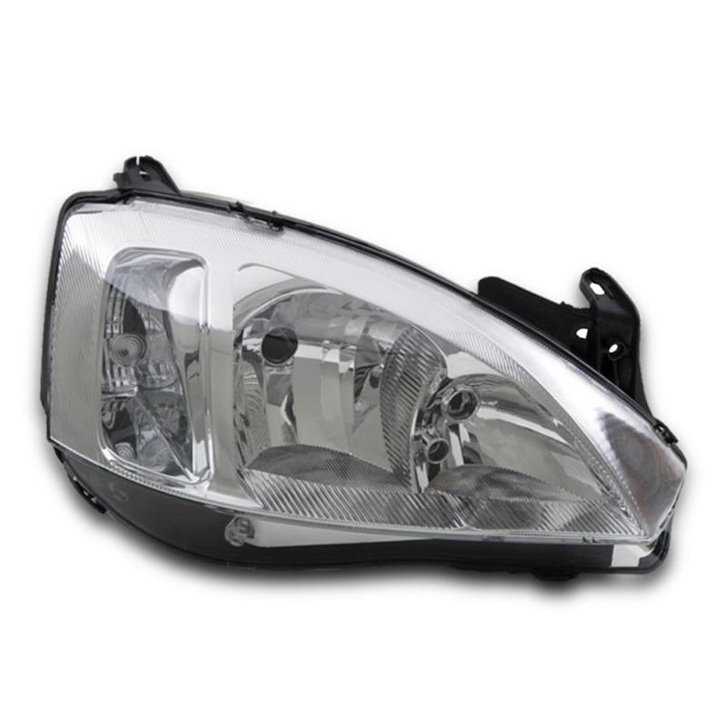Farol Corsa Montana 2008 A 2011 Lado Esquerdo Cromado Pisca Liso Manual (c34510) (r19959)
