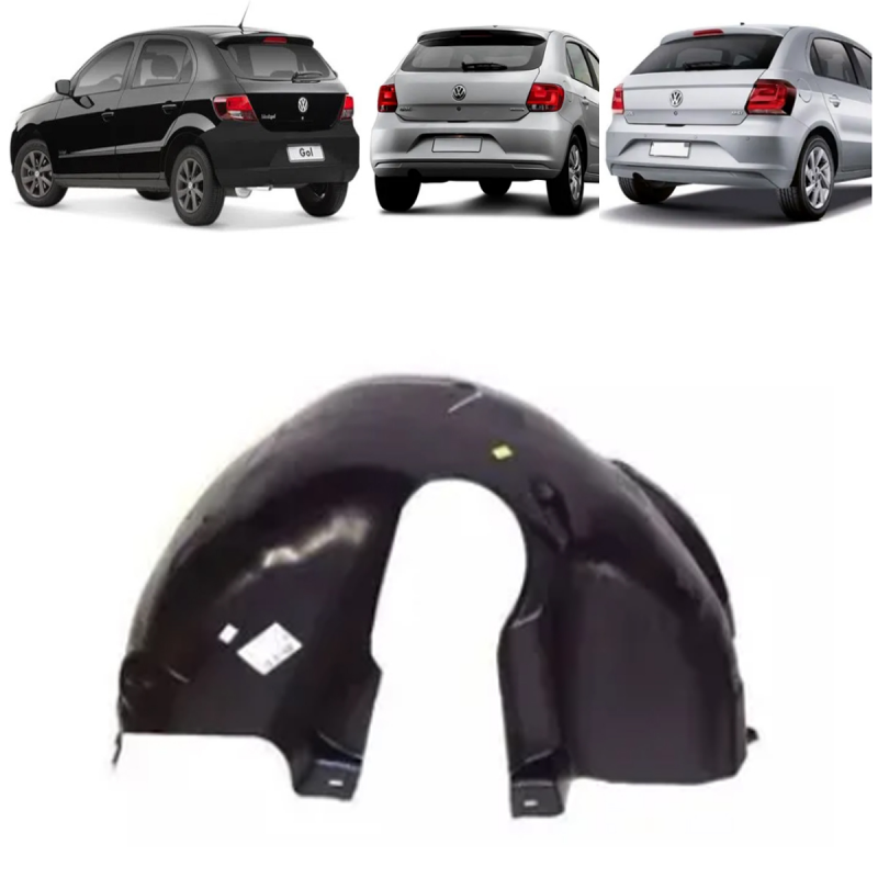 Parabarro Traseiro Original Gol G5 G6 G7 G8 2009 A 2020 Lado Direito (3681 Abs)