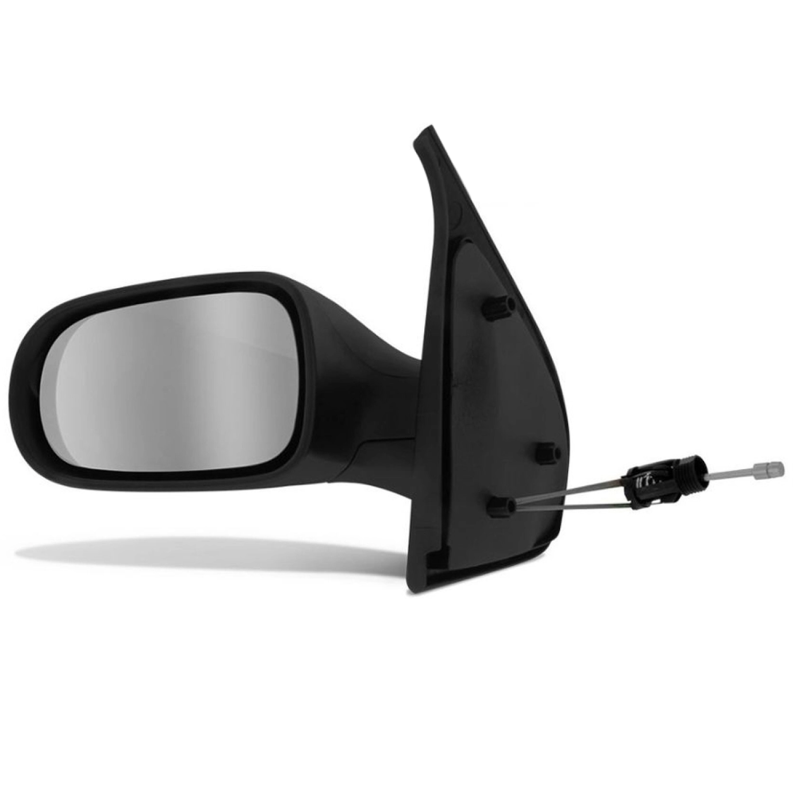 Retrovisor Palio Weekend Siena 2008 A 2011 4 Portas Lado Esquerdo Regulador Manual