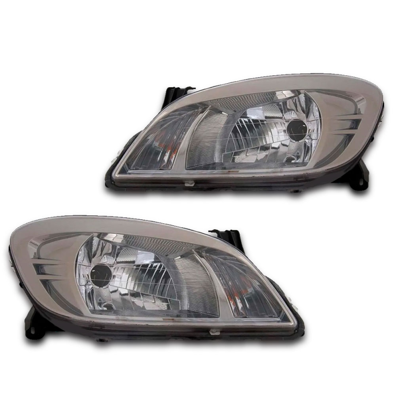 0160758 Farol Original Celta Prisma 2007 A 2012 Lado Direito Fume