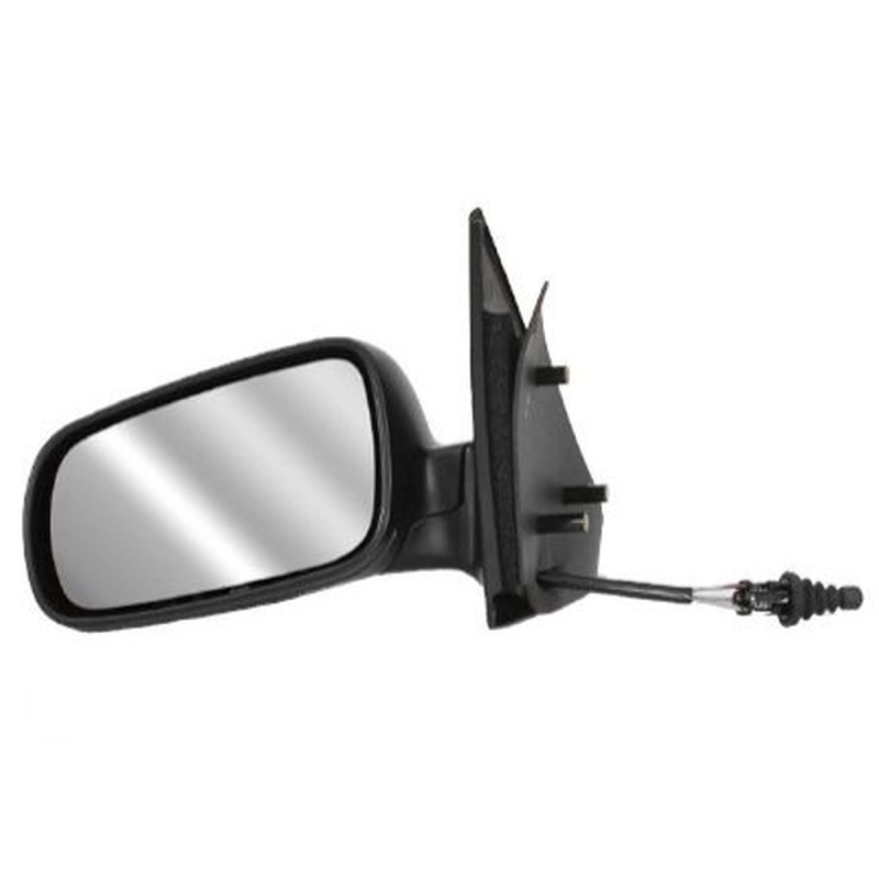 Retrovisor Gol Parati Saveiro G3 2000 A 2005 G4 2006 A 2014 2 Portas Lado Esquerdo Regulador Manual (c021475)