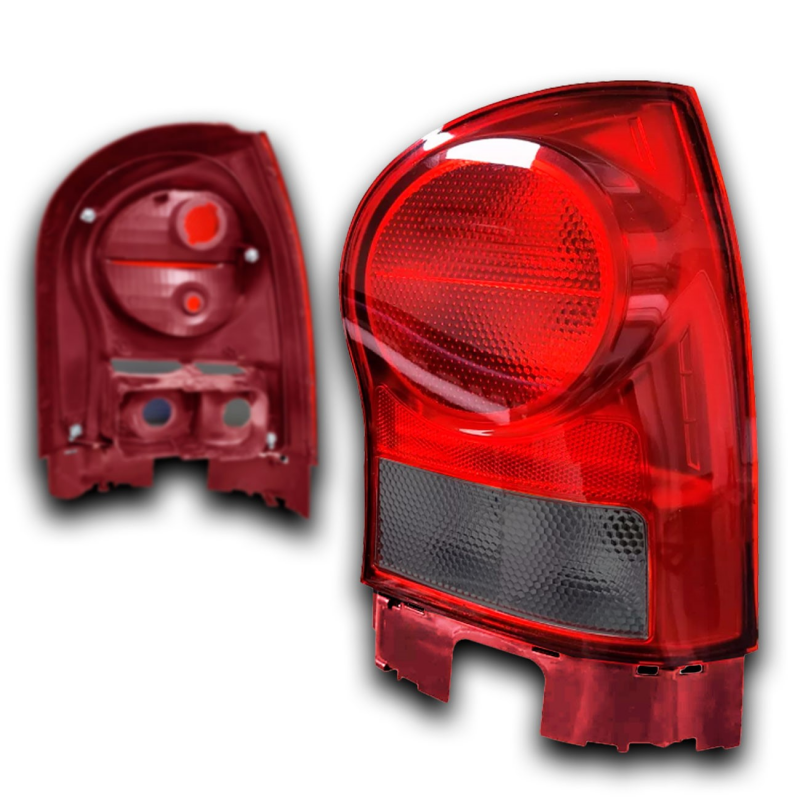 Lanterna Traseira Gol G4 2006 A 2014 Lado Direito Borda Vermelha Re Fume(c44619)