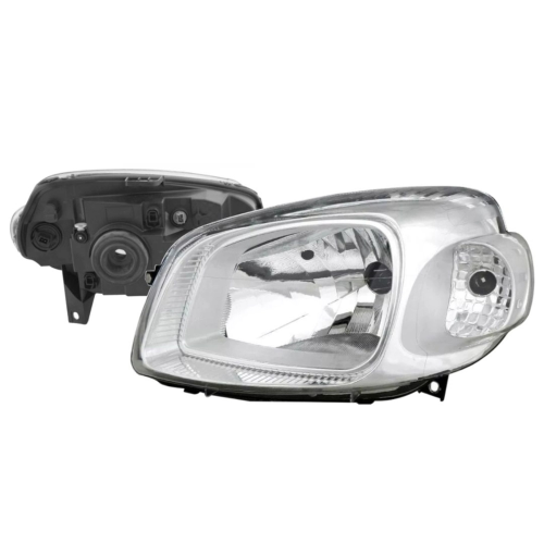 0160769 Farol Original Uno Vivace 2010 A 2014 Fiorino Vivace 2013 A 2021 Lado Esquerdo Cromado