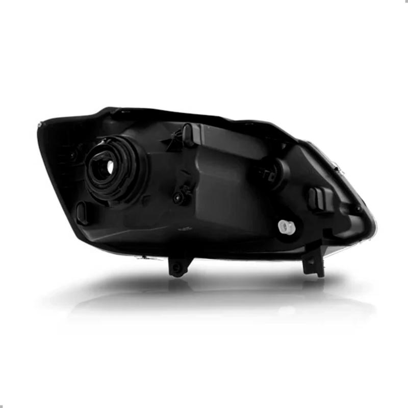 0160747 Farol Original Fox Spacefox 2011 A 2014 Lado Esquerdo Simples Negro