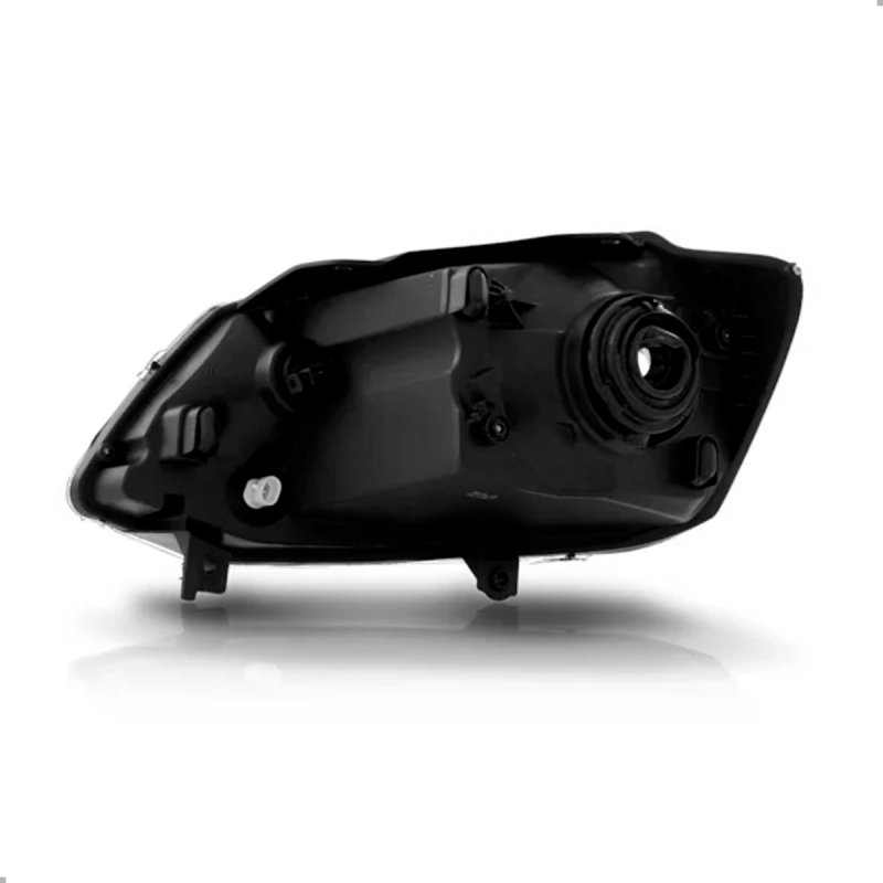 0160748 Farol Original Fox Spacefox 2011 A 2014 Lado Direito Simples Negro