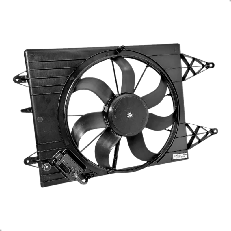 Eletroventilador Original Gol G5 G6 G7 Polo Fox Saveiro Voyage Com Ar
