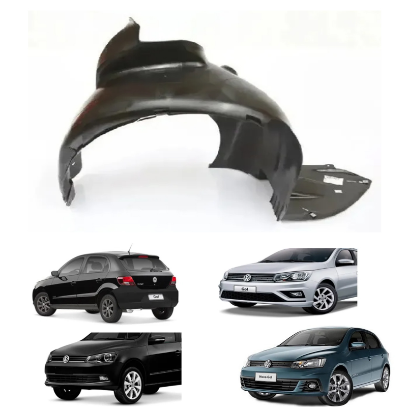 Parabarro Dianteiro Original Gol Voyage G5 G6 G7 G8 2009 A 2021 Lado Direito (2002 Abs)