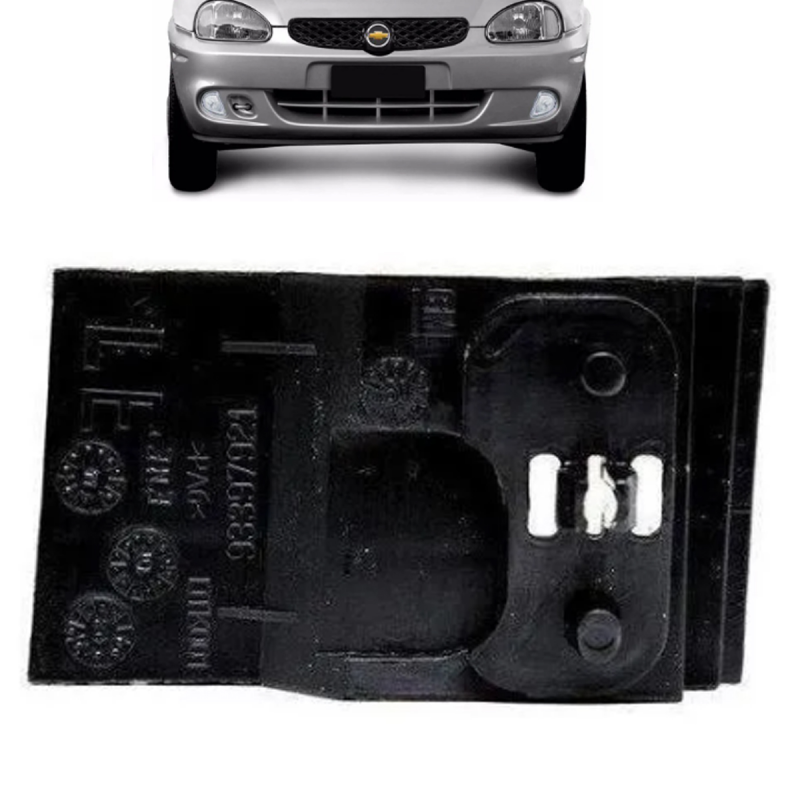 Guia Do Parachoque Dianteiro Corsa Classic 2000 A 2010 Lado Esquerdo(r32393)