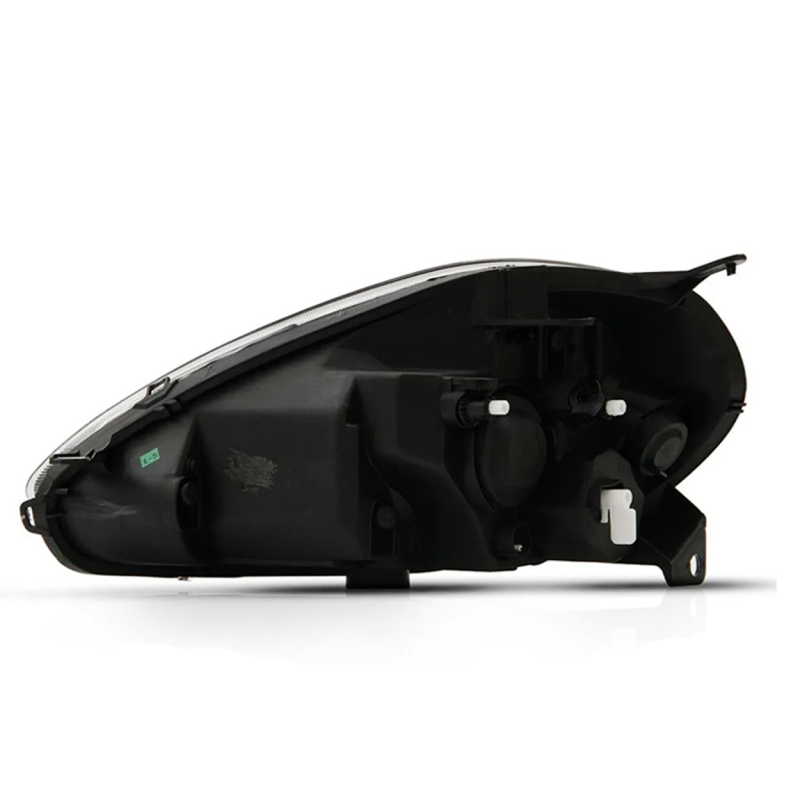 Farol Punto 2013 A 2016 Lado Direito Masc Cinza Friso Preto Essence (r25326)