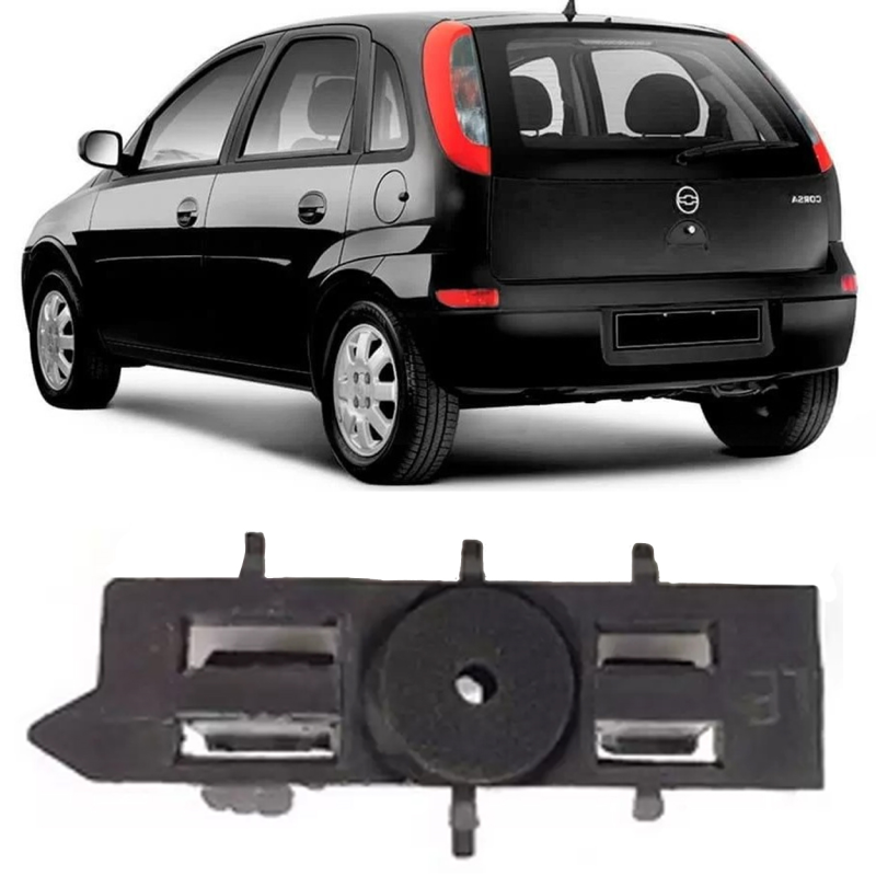 Guia Do Parachoque Traseiro Corsa Hatch 2003 A 2012 Lado Esquerdo (r32401)