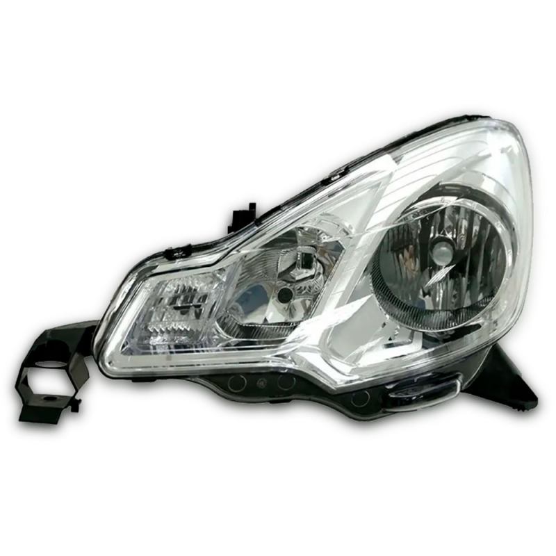 Farol Original C3 2013 A 2020 Lado Esquerdo Cromado