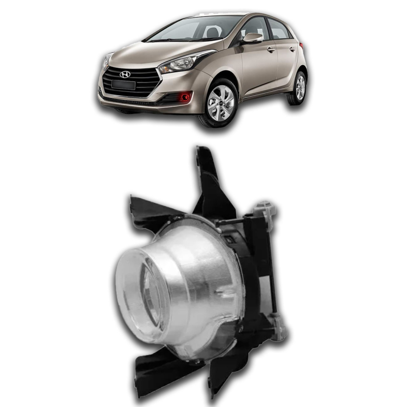 Farol Auxiliar De Milha Hb20 Hb20s 2016 A 2019 Lado Esquerdo (c050509)
