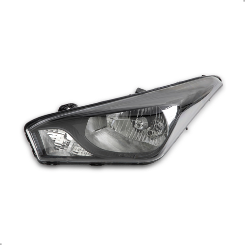 0160799 Farol Original Hb20 Hb20s 2012 A 2019 Lado Esquerdo Mascara Negra