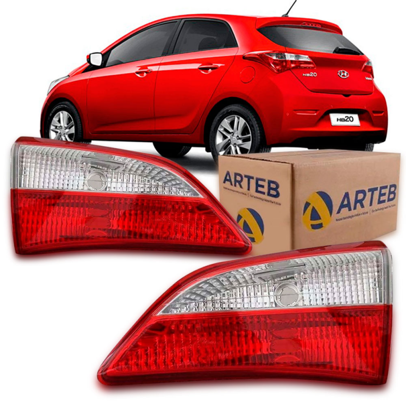 0460469 Lanterna Traseira Original Hb20 Hatch 2012 A 2019 Lado Esquerdo Tampa
