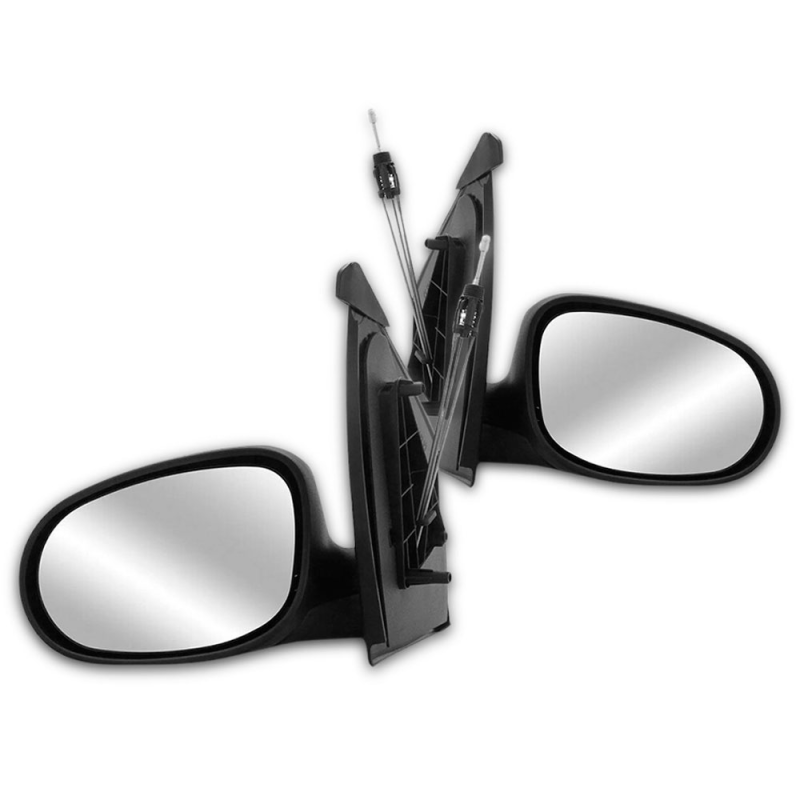 Retrovisor Original Palio Attractive 2013 A 2018 Grand Siena 2012 A 2022 Lado Esquerdo Regulador Manual