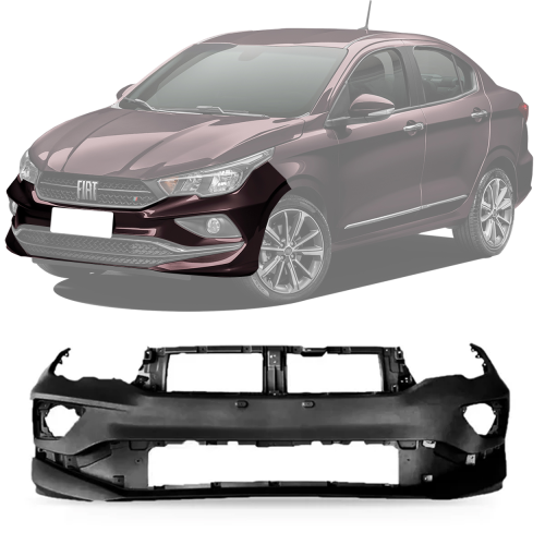 Parachoque Dianteiro Cronos 2017 A 2022 Para Pintura(c62371)