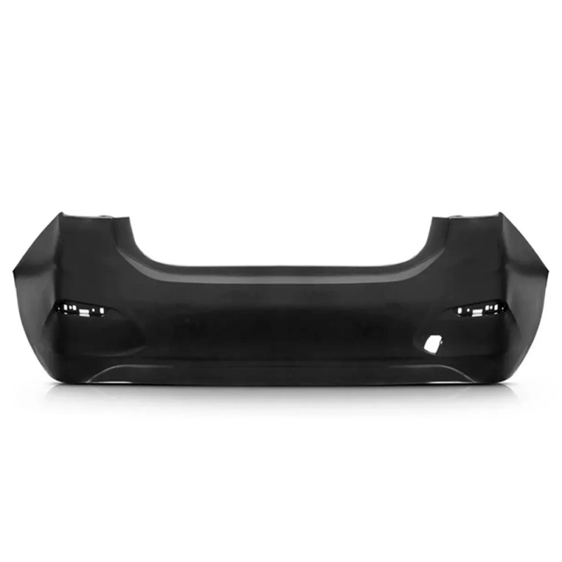 Parachoque Traseiro Cruze Sedan 2017 A 2019 Para Pintura Com Furo Para Refletor (r28074)