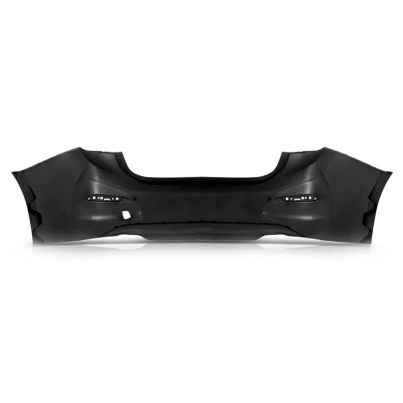 Parachoque Traseiro Cruze Sedan 2017 A 2019 Para Pintura Com Furo Para Refletor (r28074)