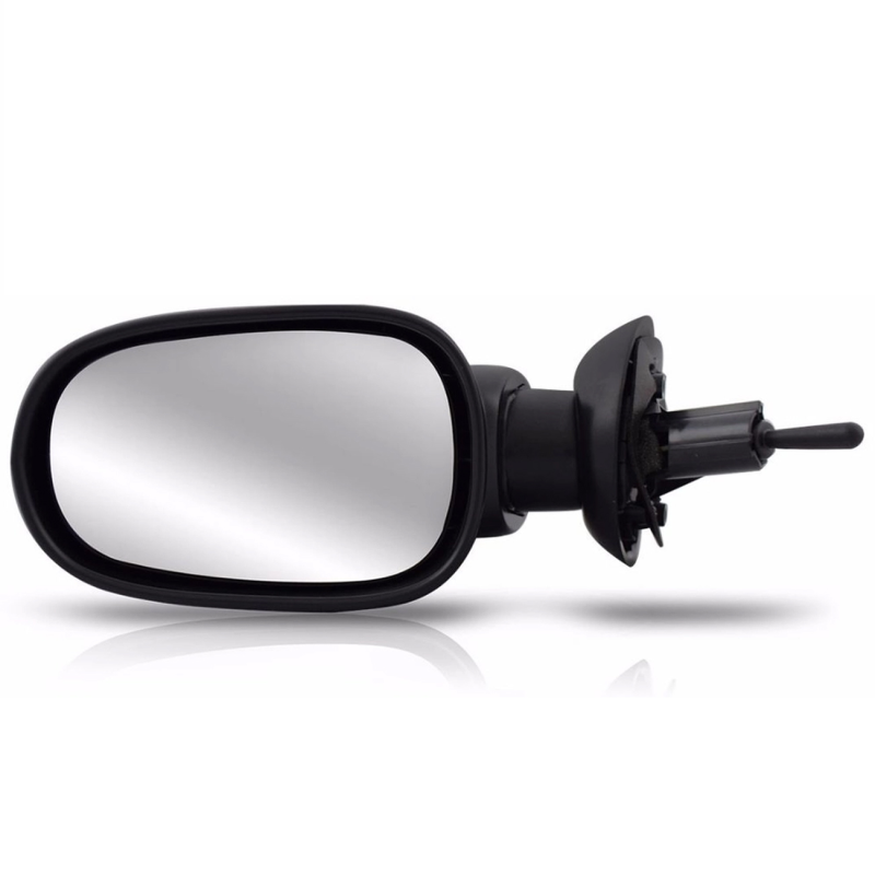 Retrovisor Logan Sandero 2007 A 2010 Lado Esquerdo Regulador Manual