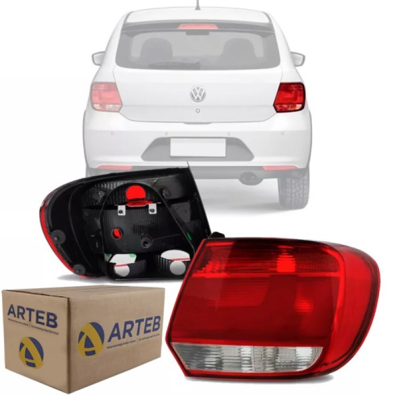 0460488 Lanterna Traseira Original Gol G6 2013 A 2016 Lado Direito