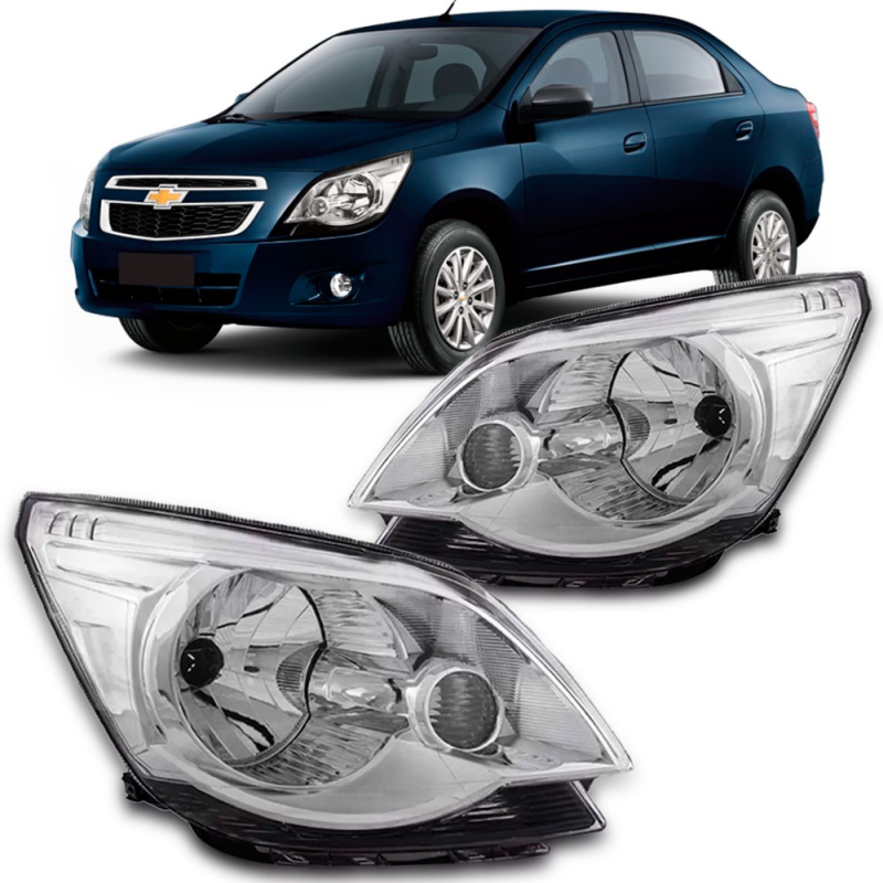 Farol Cobalt 2012 A 2015 Lado Direito Cromado (r20016)