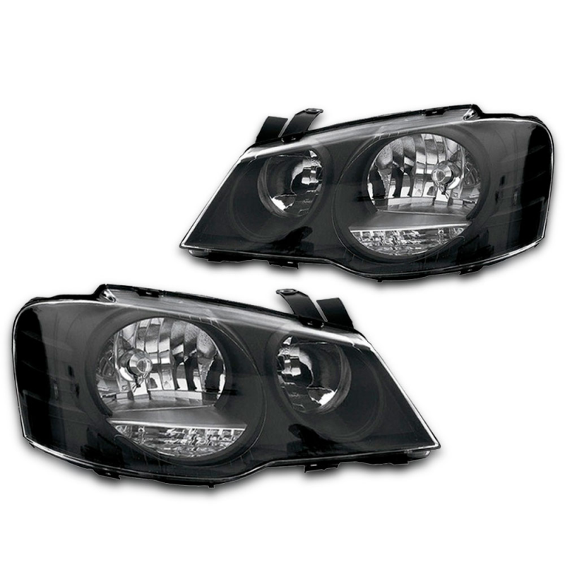 Farol Original Golf 2007 A 2013 Lado Direito Mascara Negra