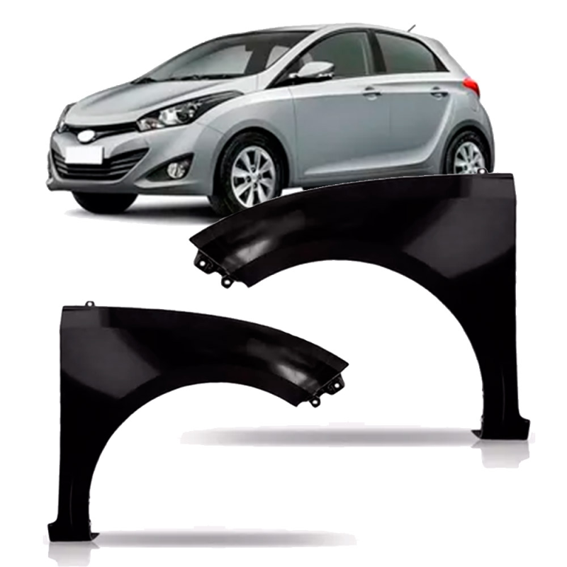 Paralama Hb20 Hb20s 2012 A 2015 Lado Esquerdo Para Pintura (r21613)