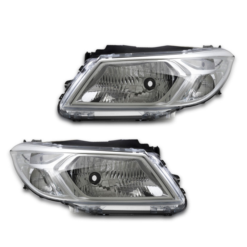 Farol Original Onix Prisma 2012 A 2016 Lado Esquerdo Cromado Com Moldura Cromada
