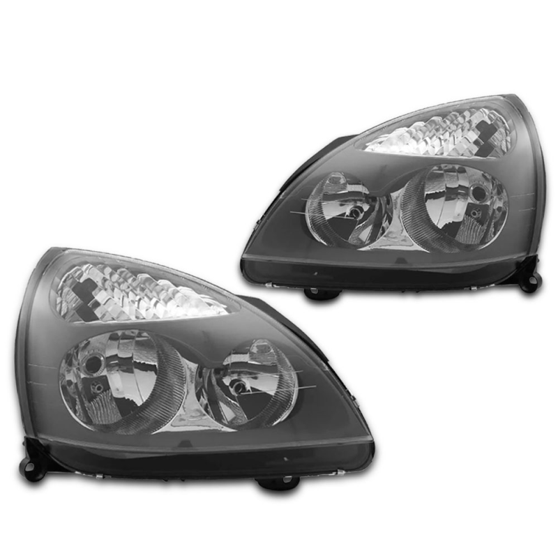 Farol Clio 2003 A 2012 Lado Direito Masc Cinza (r16222)