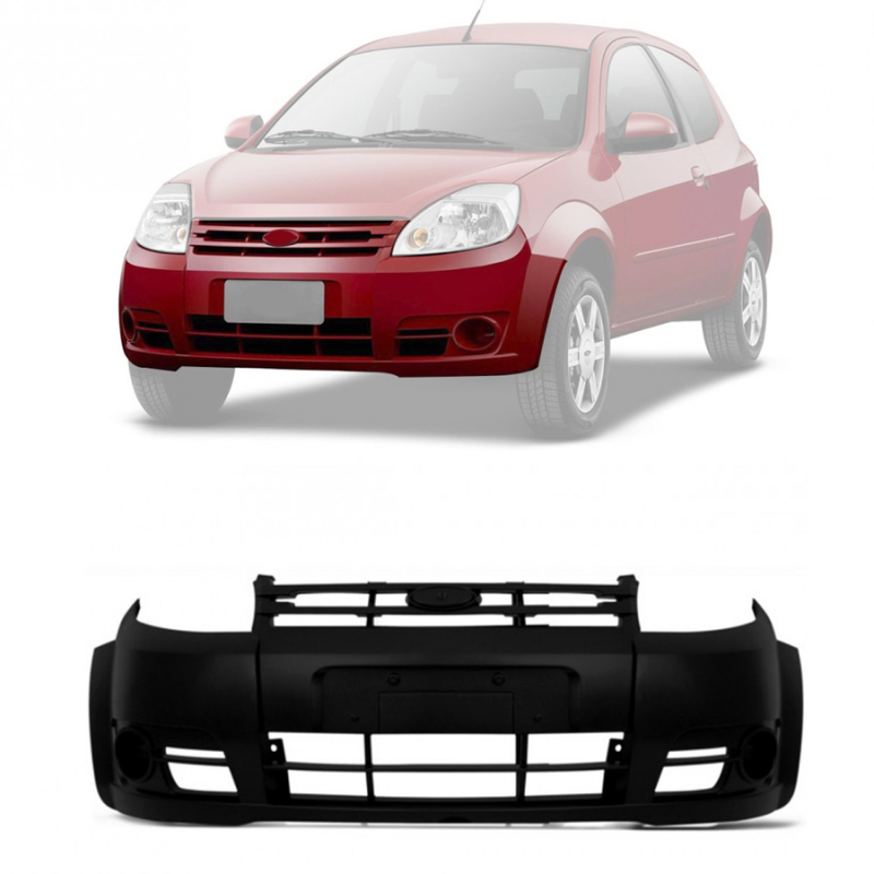 Parachoque Dianteiro Ford Ka 2008 A 2011 Para Pintura(c41728)