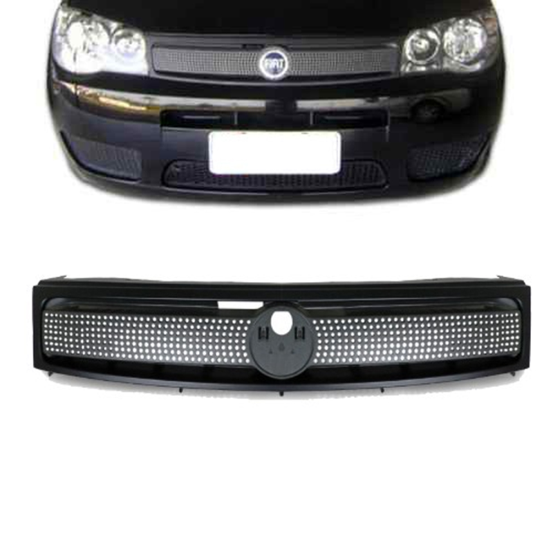 Grade Do Radiador Palio Siena 2004 A 2010 Celebration Preta(c36919)