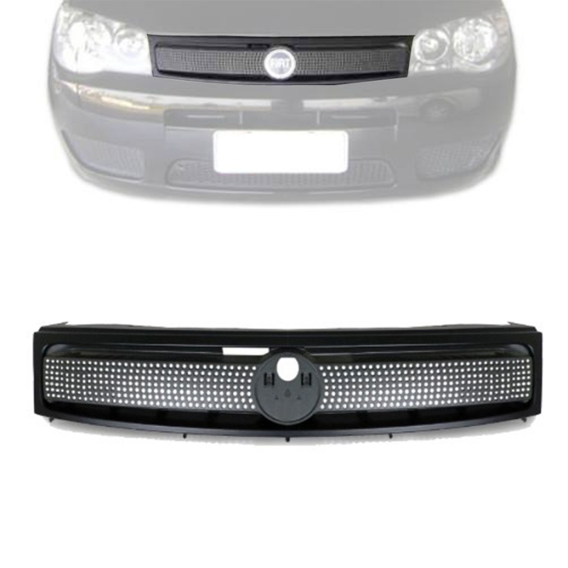 Grade Do Radiador Palio Siena 2004 A 2010 Celebration Preta(c36919)