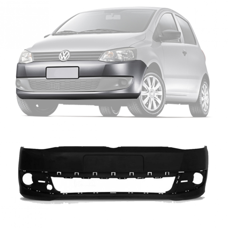 Parachoque Dianteiro Fox Spacefox 2011 A 2014 Para Pintura (c038034)