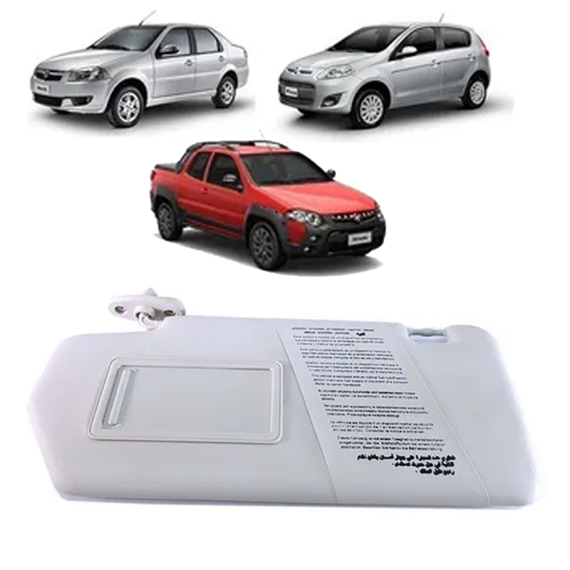 Quebra Sol Original Palio Siena Strada 1996 A 2020 Lado Esquerdo