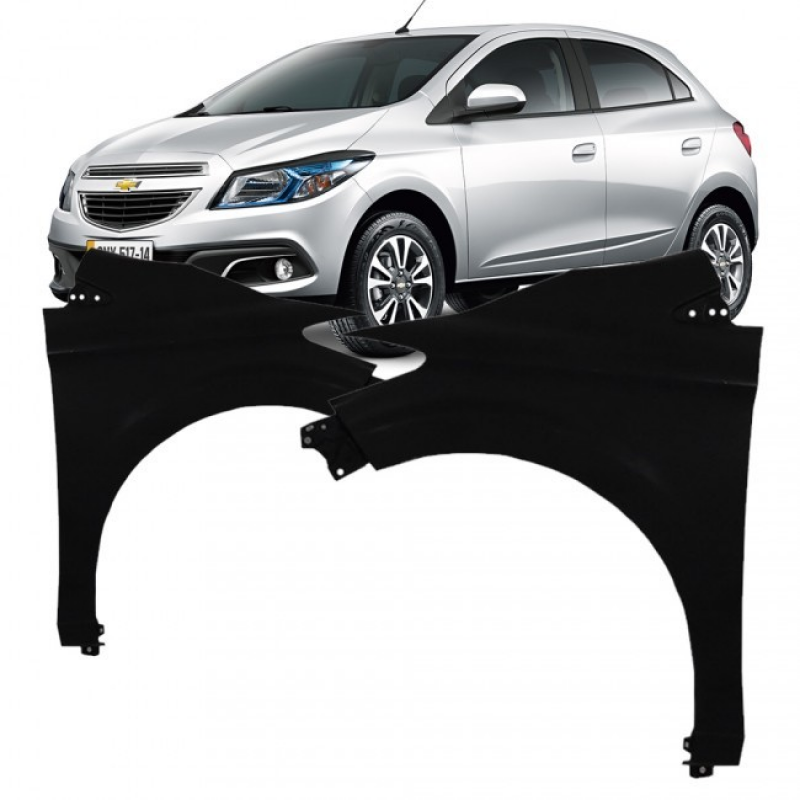 Paralama Onix Prisma 2013 A 2016 Onix Joy 2017 A 2022 Lado Esquerdo Para Pintura (c063666)