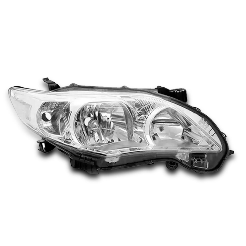 Farol Corolla 2012 A 2014 Lado Direito Cromado Regulador Manual (r22676)(c36563)