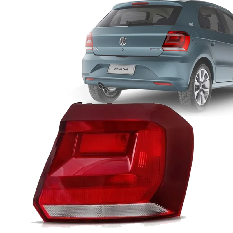 Lanterna Traseira Gol G7 2017 A 2018 Lado Direito Cristal(c62086)