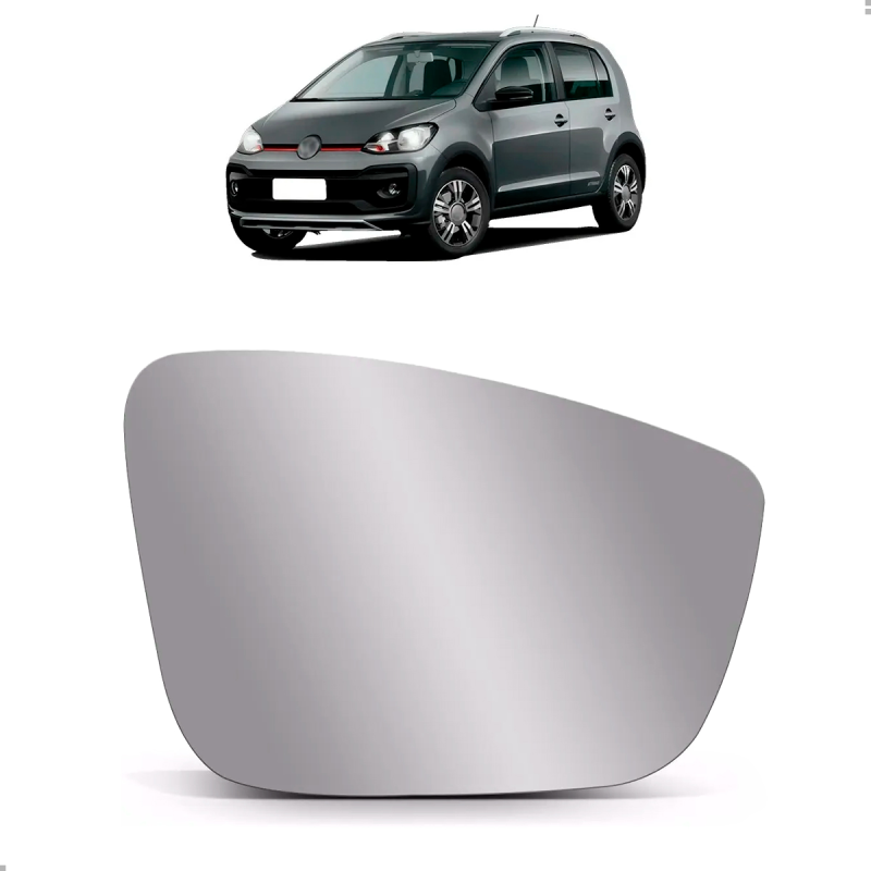 Lente Do Espelho Retrovisor Original Up 2014 A 2022 Lado Direito