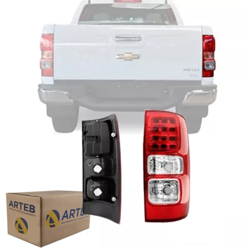 0460442 Lanterna Traseira Original S10 2013 A 2021 Lado Direito Com Led