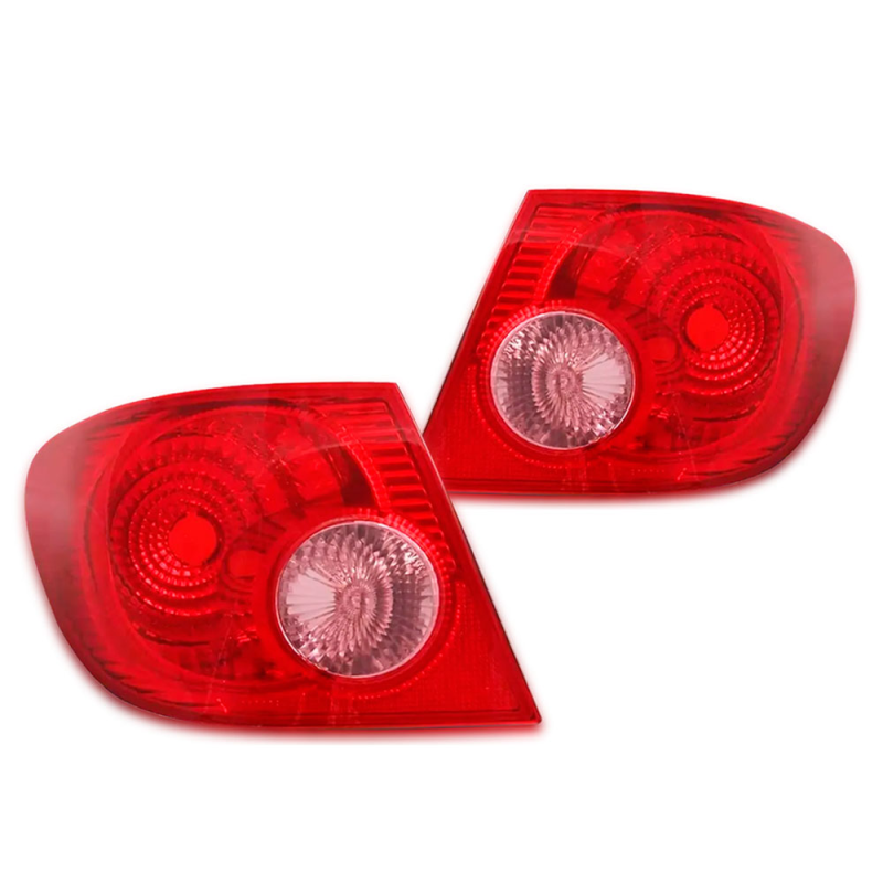 Lanterna Traseira Corolla 2005 A 2008 Lado Esquerdo Canto Re Rosa (r15367)