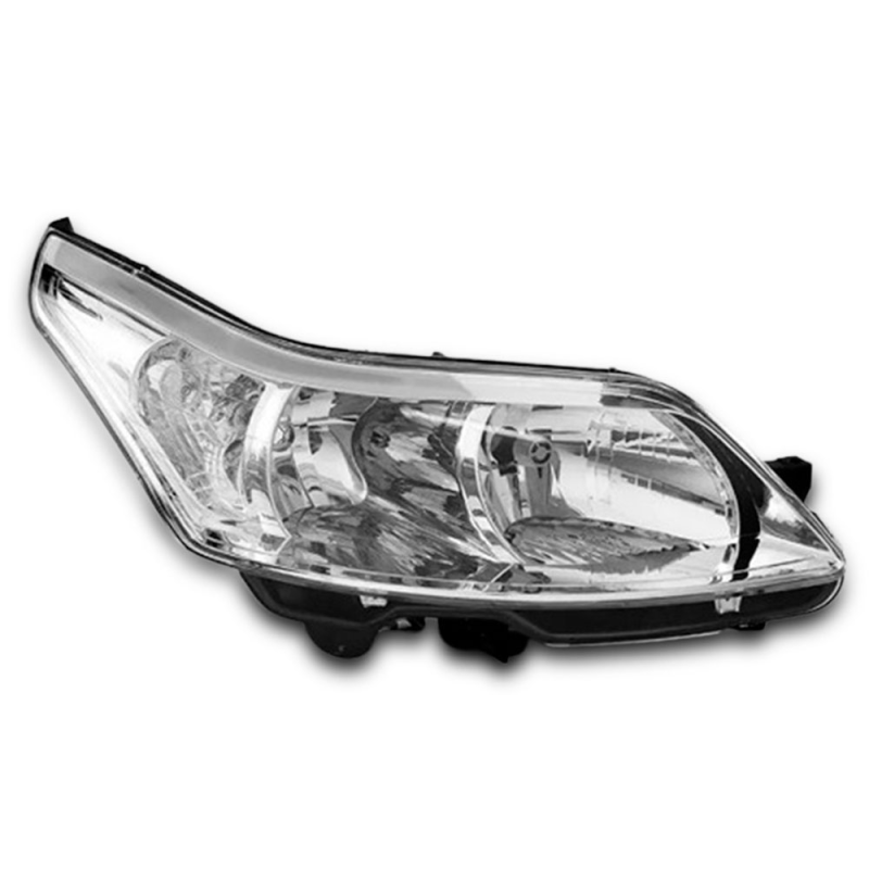 Farol C4 Hatch Pallas 2007 A 2013 Lado Esquerdo Regulador Eletrico (r16173)