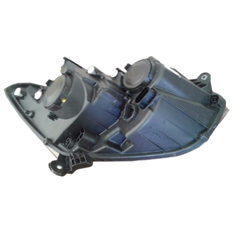 0160829 Farol Original Fox Spacefox Crossfox 2015 A 2022 Lado Esquerdo Friso Cromado