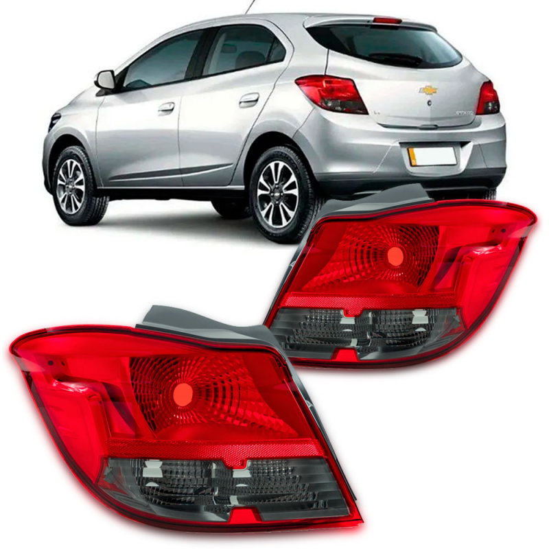 Lanterna Traseira Original Onix 2012 A 2016 Lado Direito Fume